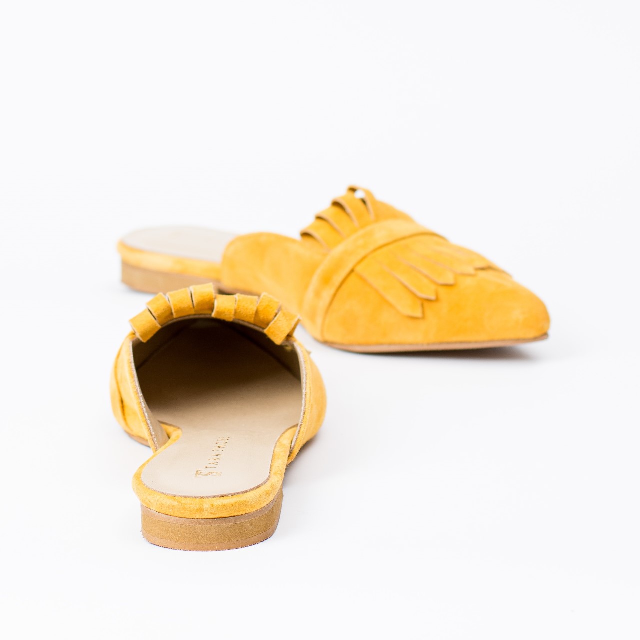Ниски чехли модел 21165 YELLOW