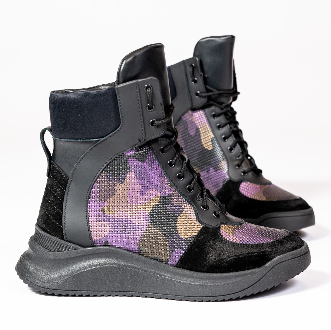 Дамски боти модел 21460 violet